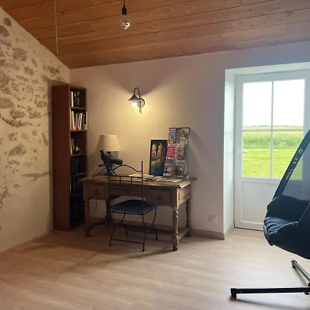 度假居 L Etang Des Maison De Charme Au Coeur Des Marais Pour 6pers 布安